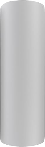 Vent Systems Ø125 mm rundes Lüftungsrohr – 0,5m lang – für Kanalanschluss, Abluftkanal oder Versorgungskanal, Heizungs- und Kühllüftungssystem. - Cheap-Us