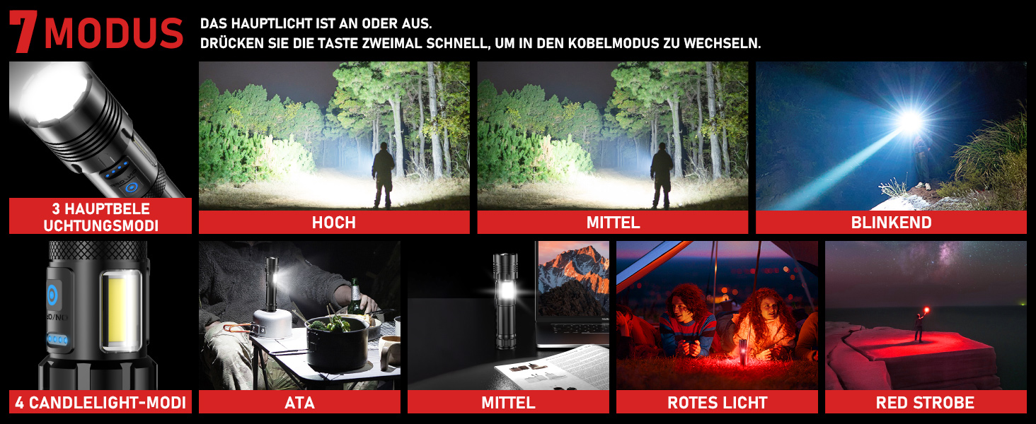led taschenlampe extrem hell