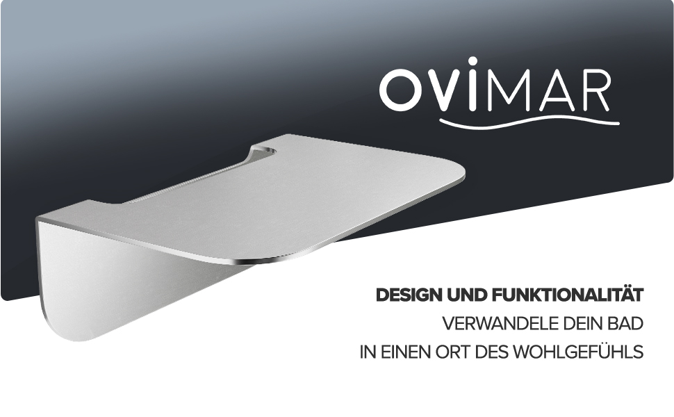 B0BGSWYD6C - Badeablage_kurz Silber