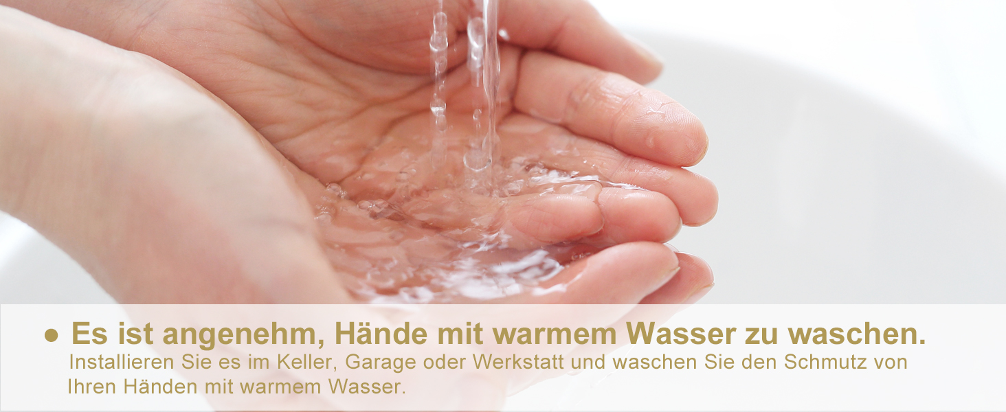 elektrischer wasserhahn