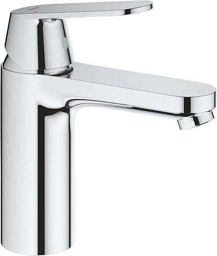 GROHE Eurosmart Cosmopolitan | Badarmatur - Einhand-Waschtischbatterie, mit Ablaufgarnitur | chrom | 32830001 - Cheap-Us