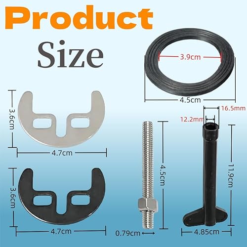 Ersatz Monoblock Waschbecken,Wasserhahn Klemme Halterung Kit,Wasserhahn Befestigungsset Bolzen,Unterlegscheibe Schraubenschlüssel Platte Set,Ersatz Küchenspüle Mischbatterie - Cheap-Us