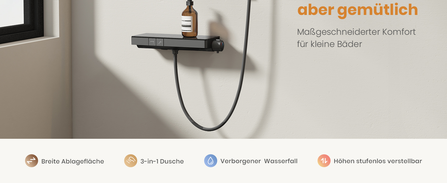 duschstange mit brause