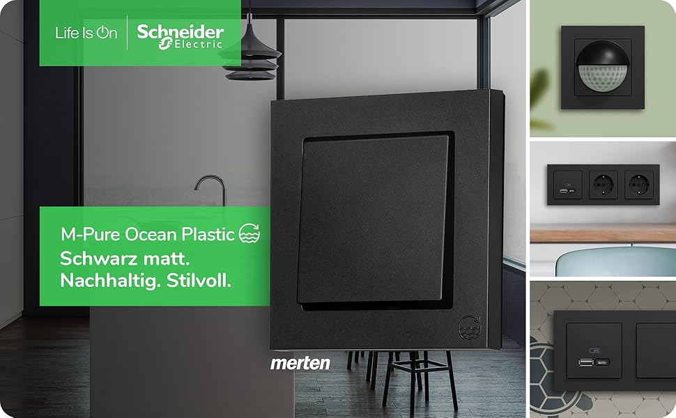 Merten M-Pure Ocean Plastic