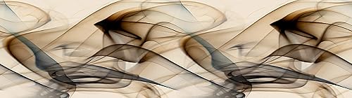 AG Design Rauch Selbstklebende Bordüre, Küche, Wohnzimmer, Wand Sticker, Mehrfarbig, 500 x 13,8 cm | WB 8243 - Cheap-Us