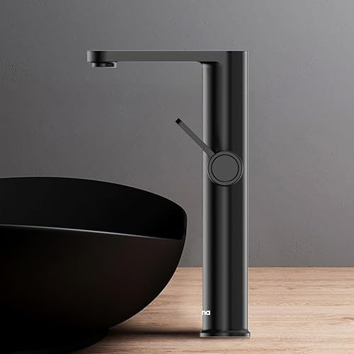 Briwellna Instant Hot Water Tap for Bathroom, Tankless Electric Water Heater Tap, Electric Tap with Digital Display Fast Heating Water Sink Tap(Black) - Cheap-Us