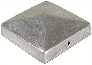 Unbekannt Pfostenkappen Zaunkappe Abdeckkappe Pyramide verzinkt 71 x 71 mm 10 - Cheap-Us
