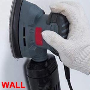 Schleifpapier für Wand