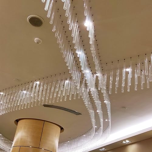 sourcing map Kunststoffrohr Starre Polycarbonat Rund Rohr Klar 0.16'(4mm) Innendurchm. 0.23'(6mm) Außendurchm. 6' (150mm) Hohe Wirkung für Beleuchtung Modelle Wasserleitungen - Cheap-Us