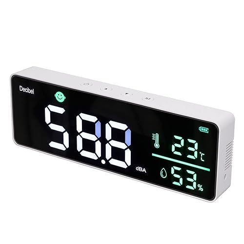 Schallpegelmesser,Genaues Automatisches Alarm Dezibel Messgerät Mit Usb Kabel Für Die Baustelle - Cheap-Us