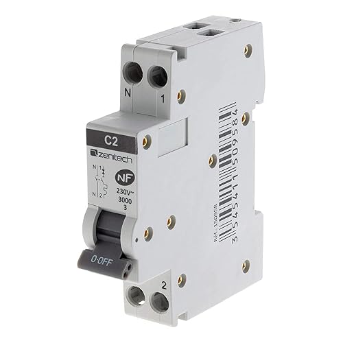 Disjoncteur PH/N - 2A NF pour cumulus et chauffe-eau - Cheap-Us