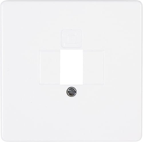 Kopp 350220183 Vision Abdeckung für TAE-Telefon-Anschlussdose - Cheap-Us