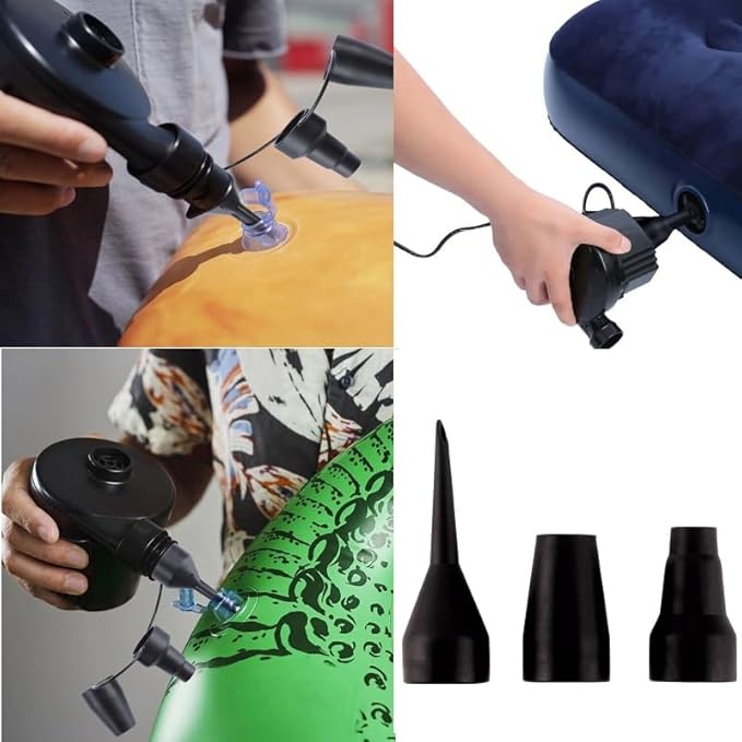 Aufblas-Adapter-Set für Kompressor-Zubehör, 8-teilig, inkl. Ballnadel und Ventiladapter für Fahrradreifen - Cheap-Us