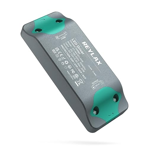 REYLAX LED Trafo 12V 30W, Trafo 230V auf 12V 2.5A, Konstante Spannung LED Netzteil 12V, LED Treiber Transformator, Niedervolttrafo für LED Streifen, Ersetzt für Halogenlampen, Nicht Dimmbar - Cheap-Us