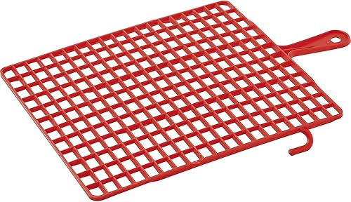 Schuller Eh'klar 40430 Abtropfgitter aus Kunststoff Abstreifgitter Rot - Cheap-Us