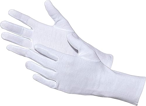 Jah 3203 Baumwollhandschuh 12 Paar oekotex weiß leicht Gr. 9 - Cheap-Us