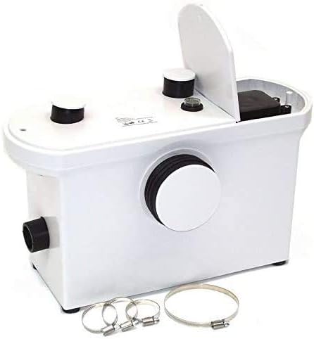HEBEANLAGE P 600W KLEINHEBEANLAGE 55468 FÄKALIENPUMPE Schmutzwasserpumpe, Waschbecken, Abwasser Haushaltspumpe AWZ Sanitär, integriertes Rückschlagventil, Pumpe, Abwasserpumpe - Cheap-Us