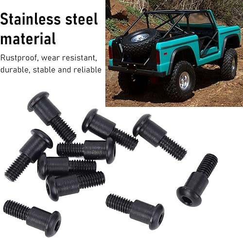 Sechskant-Schulterschraube mit Rundkopf für Axial SCX10 Innensechskant-Schulterschraube. Axiale Sechskant-Schulterschraube mit Rundkopf M3 X 4 X 10 Mm. Sechskantschrauben und Schulterschrauben aus Ede - Cheap-Us