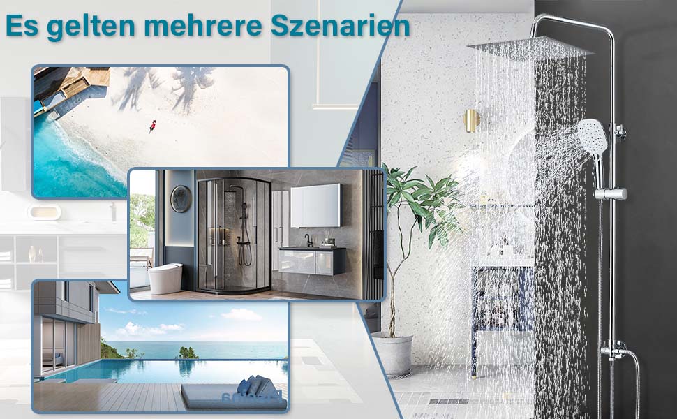 Regendusche Duschsystem Ohne Armatur