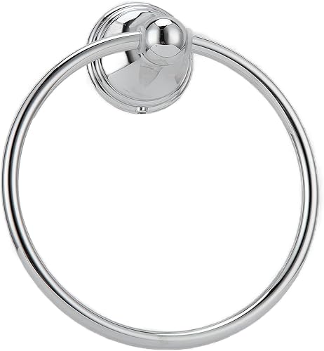 Handtuchring Handtuchhalter Handtuchhalter Retro-Stil Badezimmer Hardware Rack(893 Chrom Handtuchring) - Cheap-Us