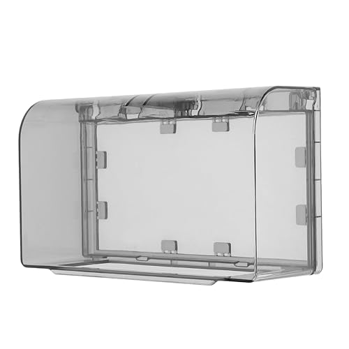Operitacx 86 Typ Flip Outlet Box Abdeckungen Wasserdicht Wasserdichte Spritzschutz Box Cover Transparent Wandschalter Steckdose Panel Box Schalter Stecker Schutz Gehäuse für Home Outdoor - Cheap-Us