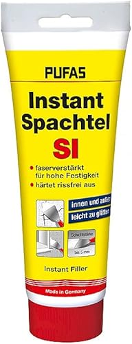 PUFAS Instant-Spachtel 0,400 KG, Weiß, 400g - Cheap-Us