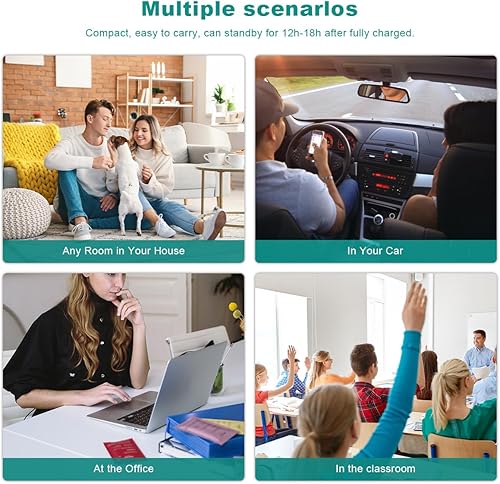 CO2 Messgerät, SPREADTRON 3 In 1 Luftqualitätsmonitor für Temperatur Feuchtigkeit CO2 Monitor mit Digitaler LCD Anzeige und Alarmanlage CO2-Messgerät 400-5000 PPM mit USB Aufladung - Cheap-Us