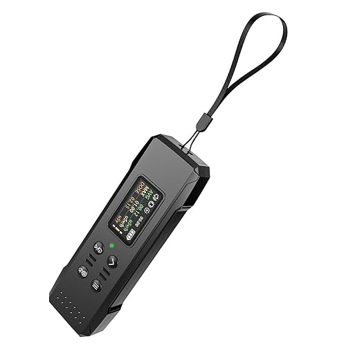 Geigerzähler, Hohe Präzision Geigerzähler Radioaktivität, Geigerzähler Alpha Beta Gamma Tragbarer Wiederaufladbar Dosimeter Strahlungsdetektor - Cheap-Us