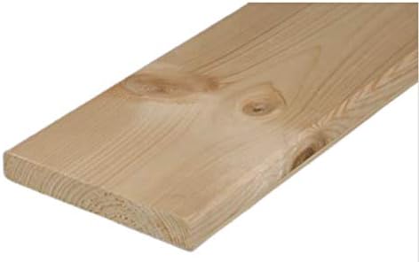 Glattkantbretter Fichte 2 lang 18 mm stark, gehobelt getrocknet (Breite: 195 mm) - Cheap-Us