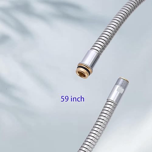 Küchenarmaturschlauch Ersatzteile kompatibel mit Grohe 46174000 46092000, Ladylux Metalflex Schlauch mit 3 Anschlüssen für Grohe K4 K7, ausziehbare Armaturen für Bridge Ladylux Cafe und Alira, 149,9 - Cheap-Us