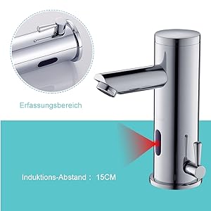 Automatischer Sensor Wasserhahn