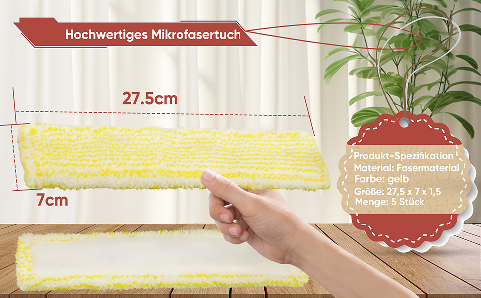 Hochwertiges Mikrofasertuch