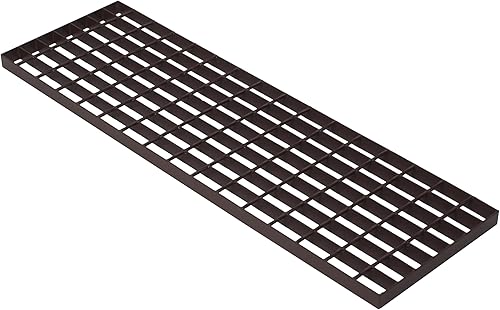 frick Gitterrost, Laufrost, Trittrost verzinkt (25cm breit) viele Längen und Farben (Natur, 60 cm) - Cheap-Us