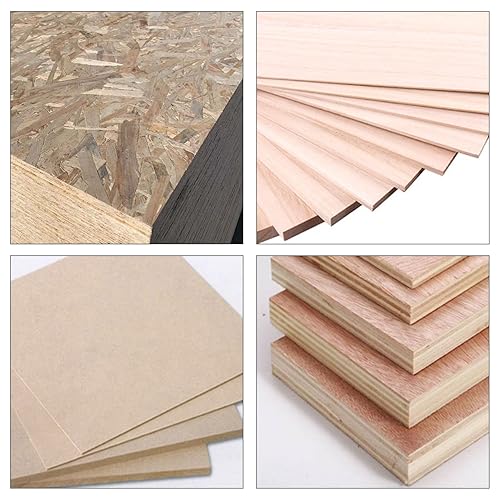 LEONTOOL 4-teiliges Bündigfräser-Set, 6,35 mm (1/4 Zoll) Schaft, oberes Lager, Bündigfräser, Fräsen, Schneiden, Holzbearbeitungswerkzeug zum Trimmen von Regalkanten, Furnieren oder Laminaten - Cheap-Us