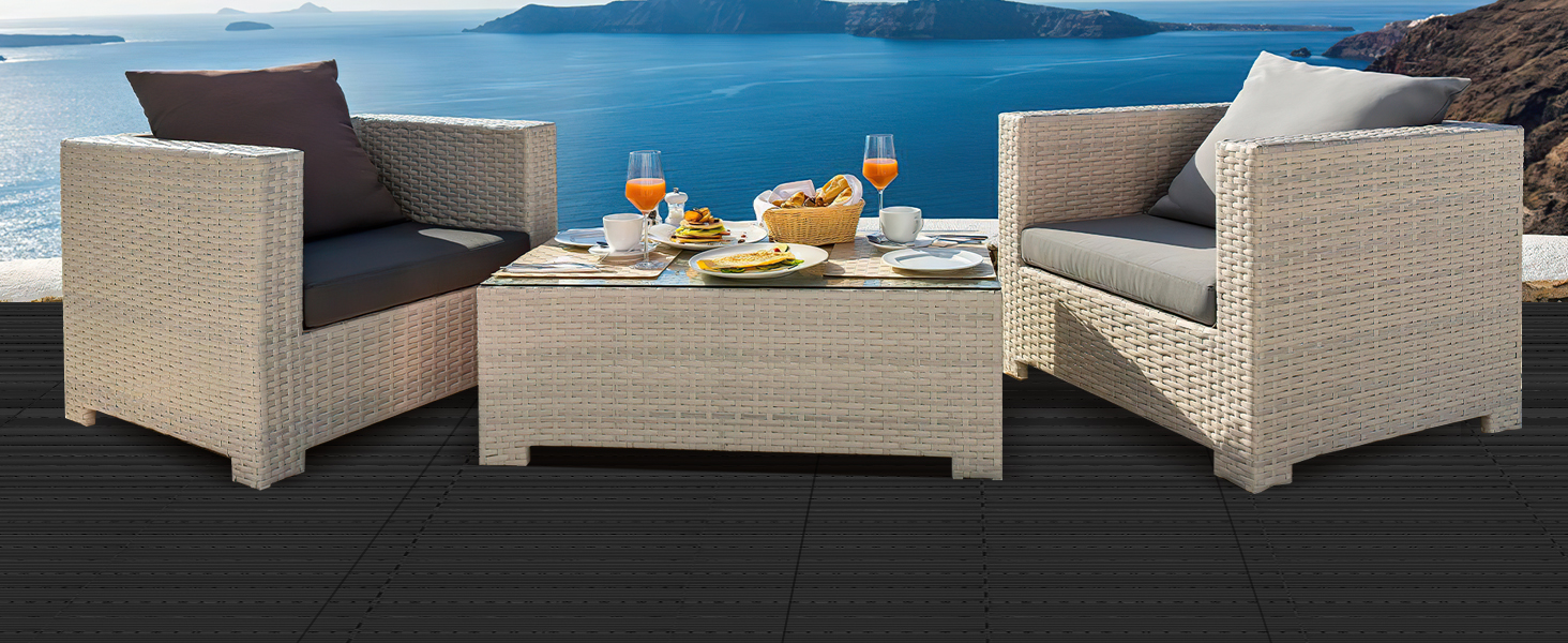 WPC Terrassenfliesen