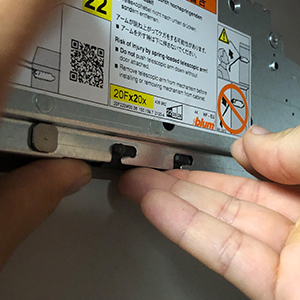 neue Blumotion Einheit eindrücken