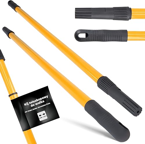 Teleskopstange 160-300 cm Teleskopstiel Farbroller Stange Farbwalze Rollstab Stahl Malerstange Malerrolle Malerwalze Halter Walze Verlängerungsstange für Maler- und Renovierungswerkzeuge - Cheap-Us