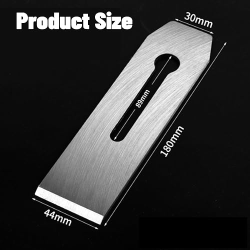HSS-Handhobelklinge Handhobelmesser Manuelle Hobelklinge für Holzarbeiten Tischler Heimwerkerwerkzeug (Hobelmesser 44mm) - Cheap-Us