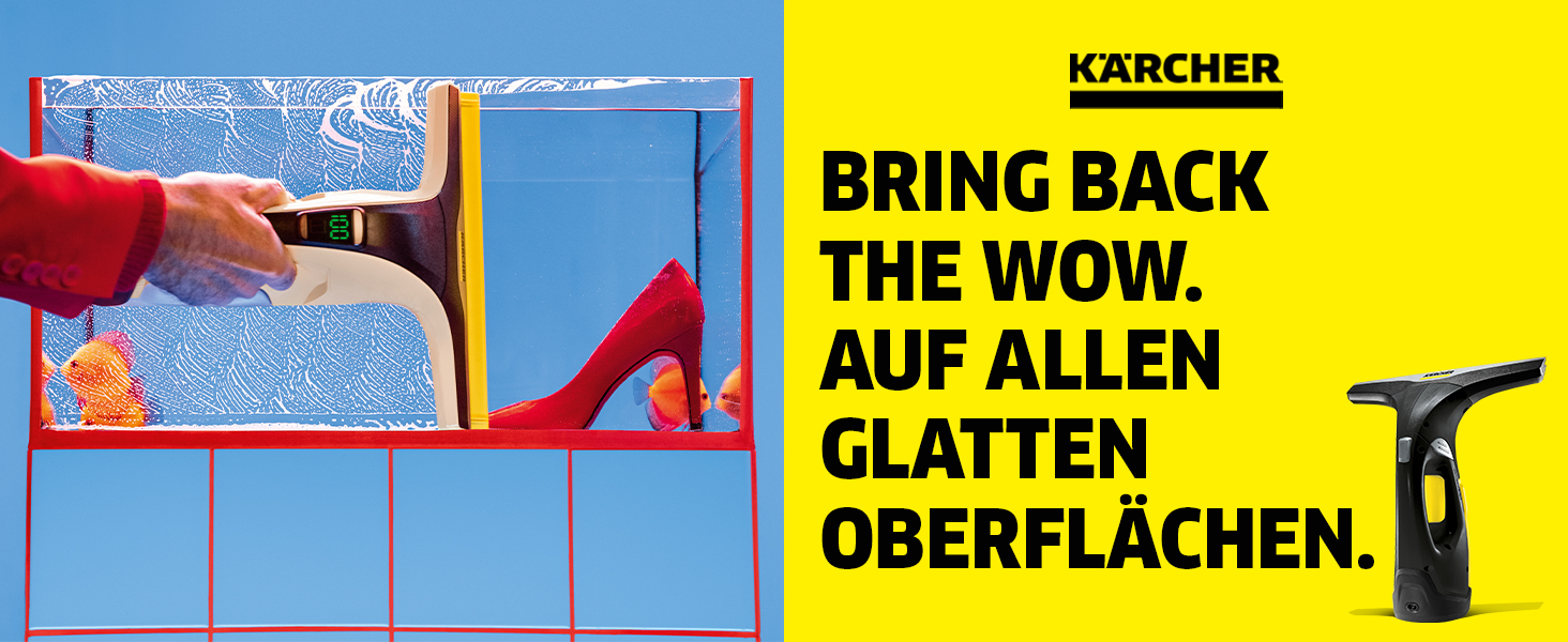 Kärcher Fenstersauger WV 2 Black Edition