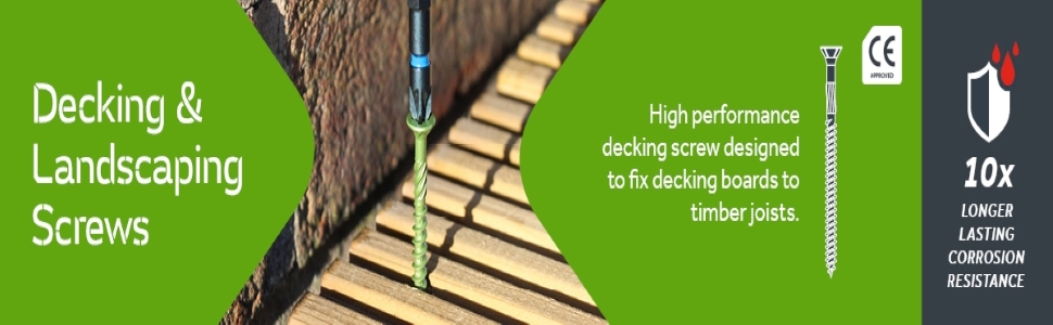 Terrassen- und Landschaftsbauschrauben