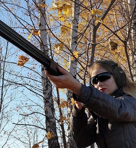 PROHEAR 016 Schiessen Gehörschutz Lärmschutz Kopfhörer für Schießsport, Ohrenshcutz für Erwachsene, Kapselgehörschutz für Jagd, SNR28dB, Schwarz - Cheap-Us