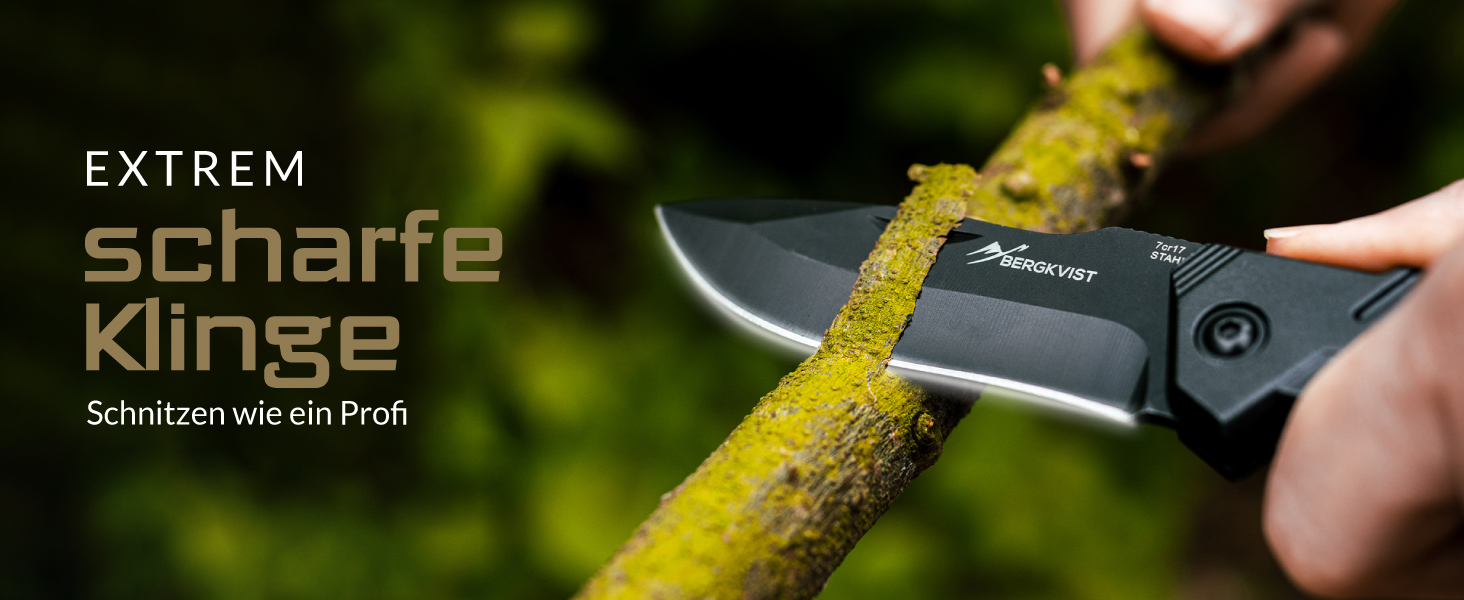 BERGKVIST k10 messer klappmesser zweihandmesser taschenmesser outdoor survival gürtelmesser jagd