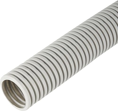REV ISO-Rohr für Elektroinstallation, Kabelrohr EN32 flexibel 10m 320N/5cm, -5°C bis +60°C, grau - Cheap-Us