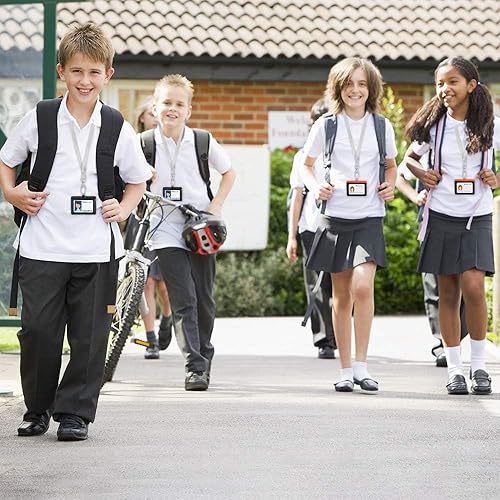 Lanyards Bulk Lanyards for Id Badges 50 Pack Each 17.7-Inch Lanyard Clip Woven Badge Lanyard with Clip Swivel Hooks - Cheap-Us