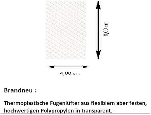 NEU: 30 Stück. Fugenlüfter. Nagerschutz: Aus festen, hochwertigen Polypropylen. - Cheap-Us
