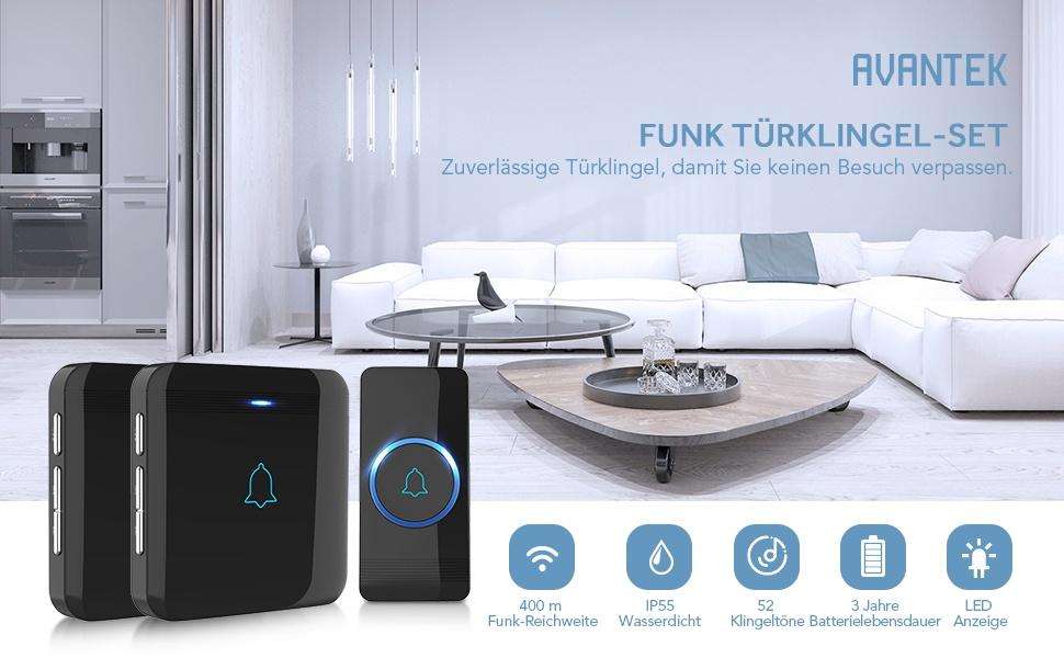 AVANTEK Funkklingel