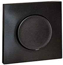 EUR'OHM Interrupteur va et vient non lumineux 10AX - SQUARE Couleur Vulcain - Interrupteur et prise - Cheap-Us