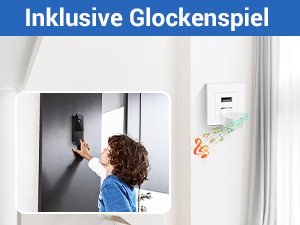video doorbell Inklusive Glockenspiel