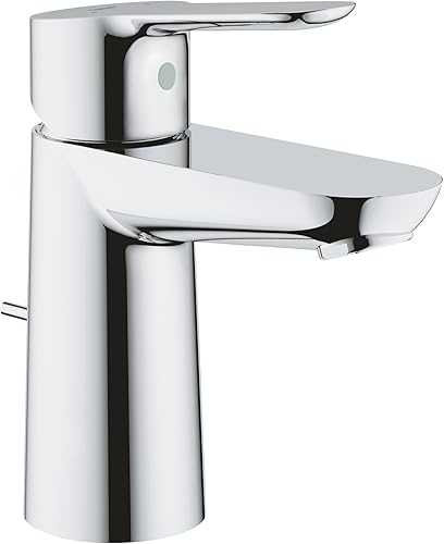 GROHE BauEdge | Badarmatur- Einhand-Waschtischbatterie, S-Size | mit Keramikkartusche | chrom | 23330000 - Cheap-Us