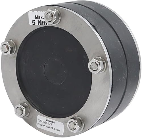 WITTKOWARE 100mm Mauerdurchführung (DN100 Ringraumdichtung), geteilt, für bis zu 4 Kabel/Rohre (2x6-32mm, 2x6-26mm) - Cheap-Us